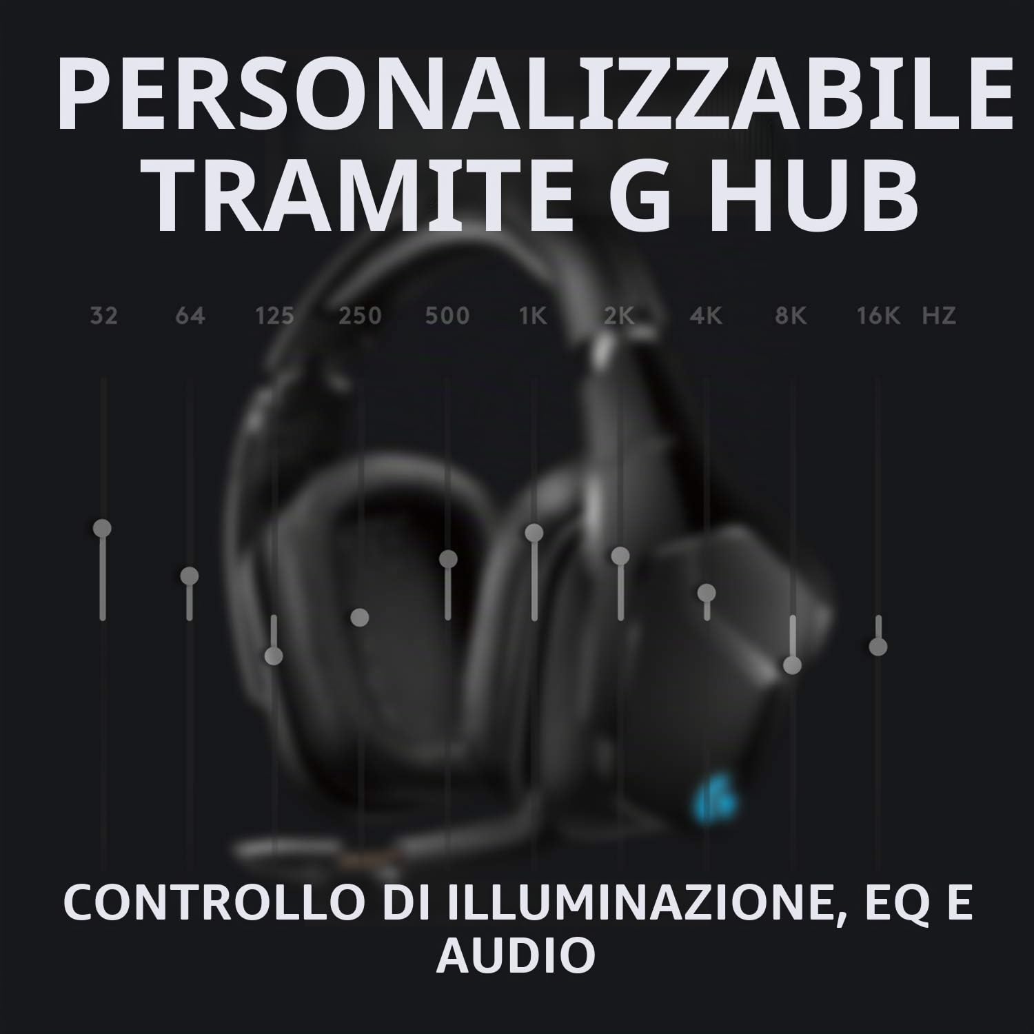 Natur Pur LieferAlles E.C. Cuffie da gioco wireless G935 con LIGHTSYNC RGB, 7.1 Surround Sound DTS Headphone: X 2.0, driver da 50 mm, connessione wireless, switch PC/Xbox One/PS4/N, colore nero