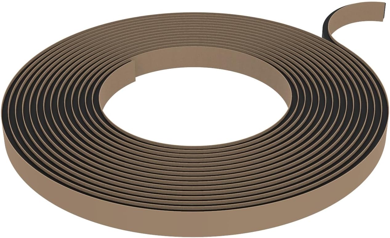 CRL Black 1/8" x 1/2" Butyl Architectural Tape - 20 rolls