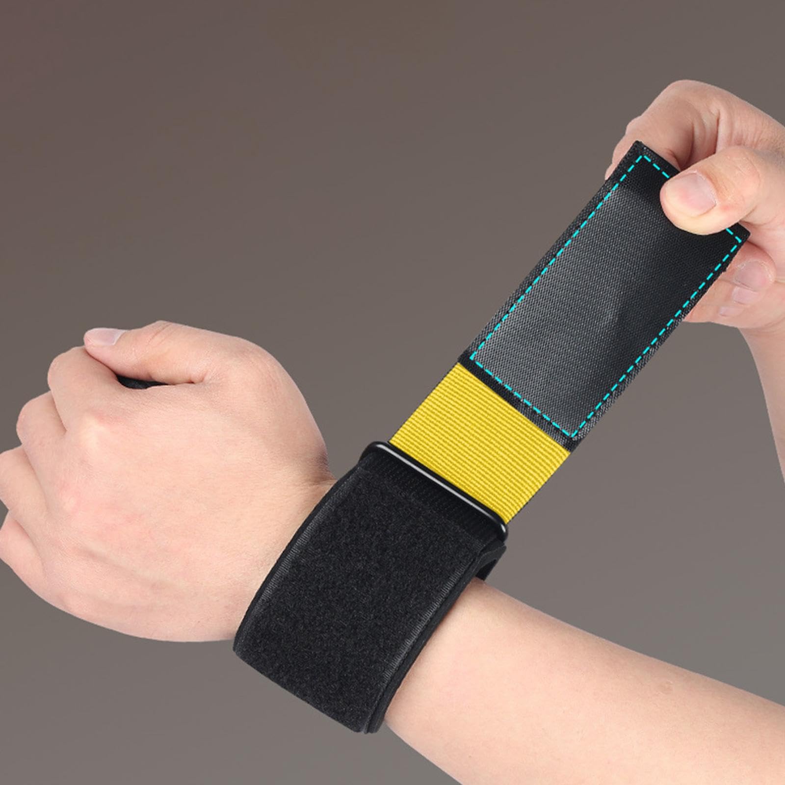 CALANDIS™ 2 Pieces Weight Lifting Hooks Practical for Bodybuilding Deadlifting Pull up Yellow | Gloves Straps & Hooks | Strength Training | Fitness Running & Yoga-image-20