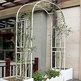 Elegantes Schmiedeeisen für Kletterpflanzen, stilvolle Outdoor-Dekoration, perfekt für Gartenbauarbeiten und Landschaftsbau-Verbesserungen