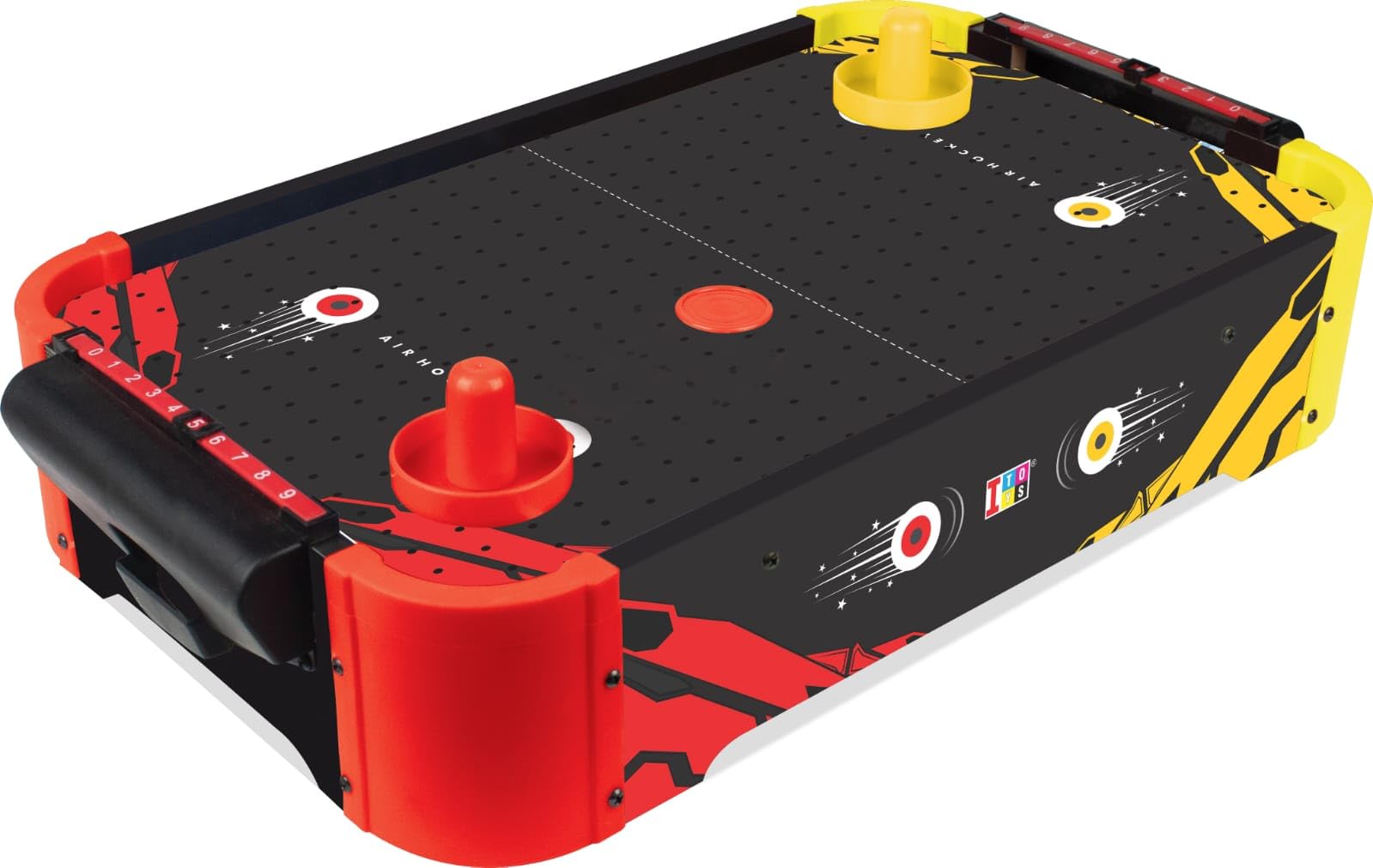 Fratelli Medium Size Air Powered Hockey Table | Indoor Outdoor Sports Gaming Set with Accessories 2 Pushers and 3 Pucks for Kids and Adults - (Medium Air Hockey Game 51cm) (B0CVSFH7JC) Amazon Price History, Amazon Price Tracker