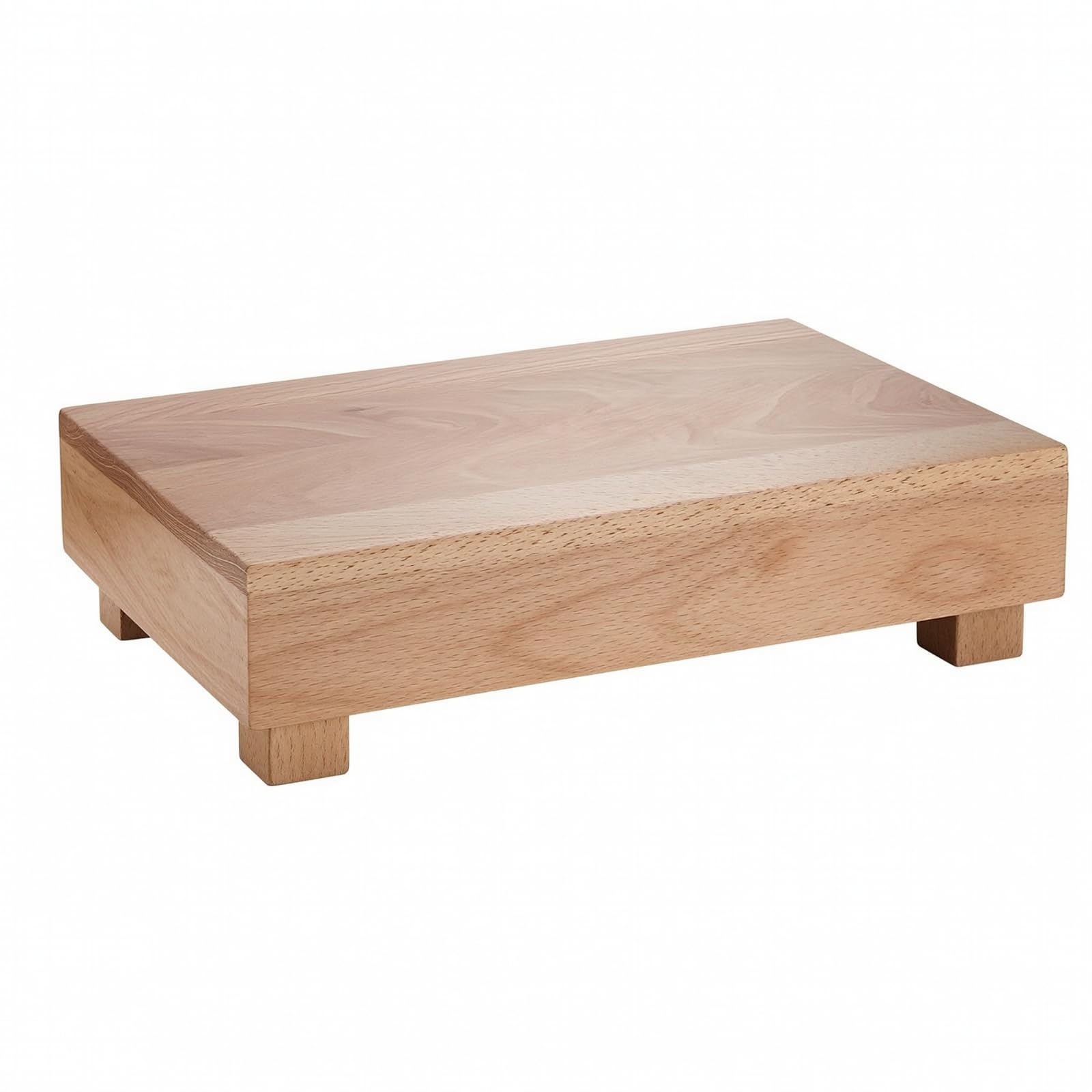 MagiDeal Support Présentation En Bois Élégant | Surélevé, Rehausseur En Bois, pr Réception , S