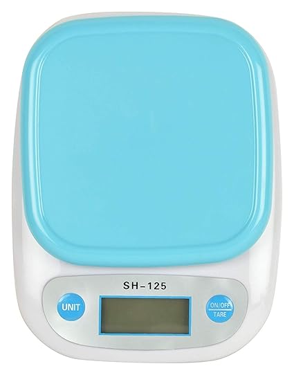 GBEX Electronic Digital 7 Kg LCD Kitchen SH-125 Weight Bowl Scale Machine (Multicolour)