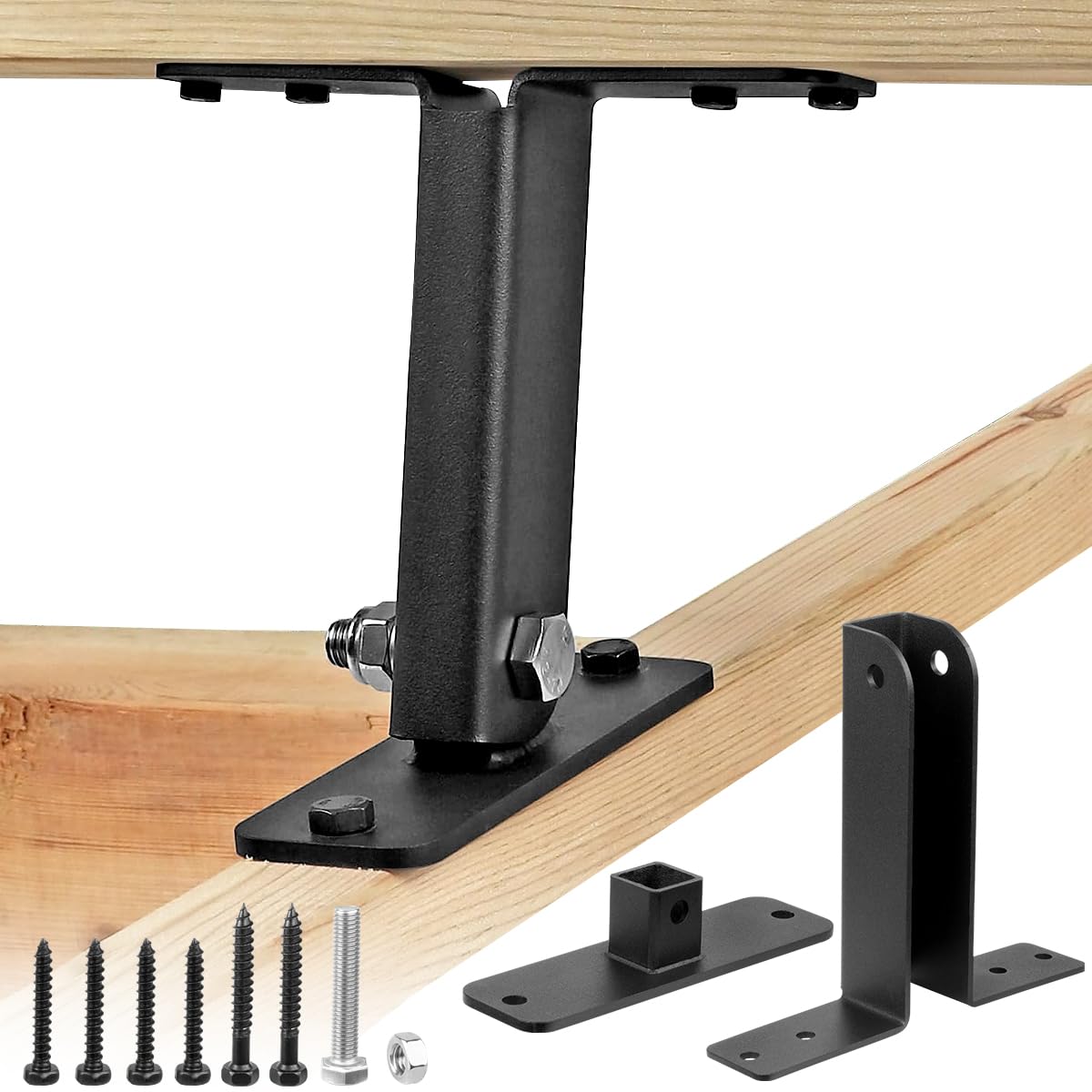 Buy 3Pcs Roof Riser Brackets for Patio Cover,Heavy Duty Pergola Roof ...