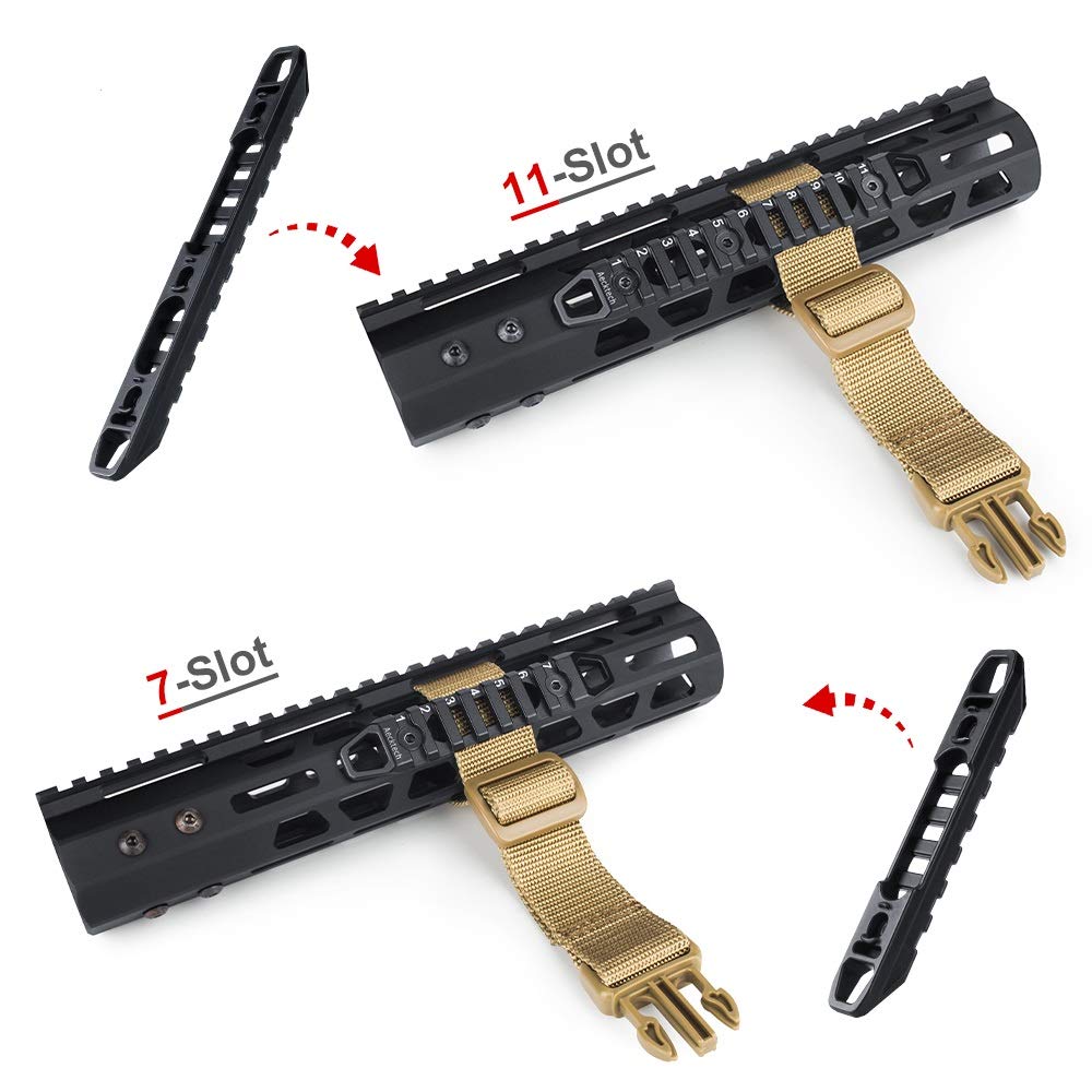 Amazon.com: Aecktech Compatible fits MMlocks/KKeymods Rail,3-Slot