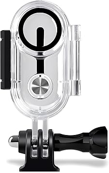 Waterproof Housing Case for Insta360 GO 3S, Go 3 Underwater Dive Protective Shell 30M 98ft with Bracket Accessories
