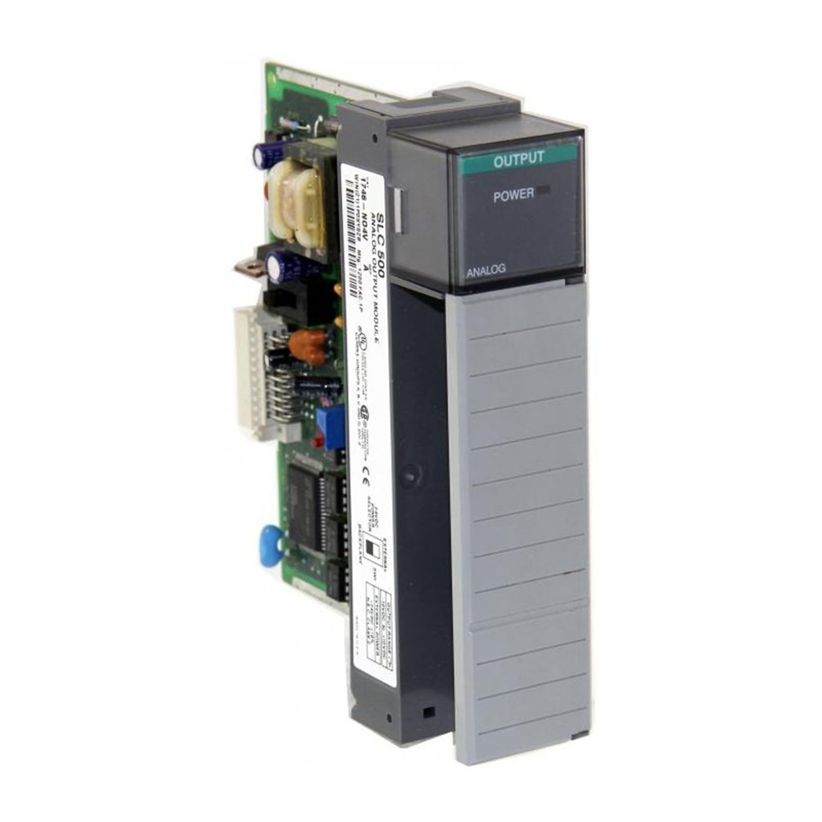 YNPPLGTJC 1746-NIO4V SLC 500 Analog Output Input Module 1746NIO4V PLC Sealed in Box 1 Year Warranty