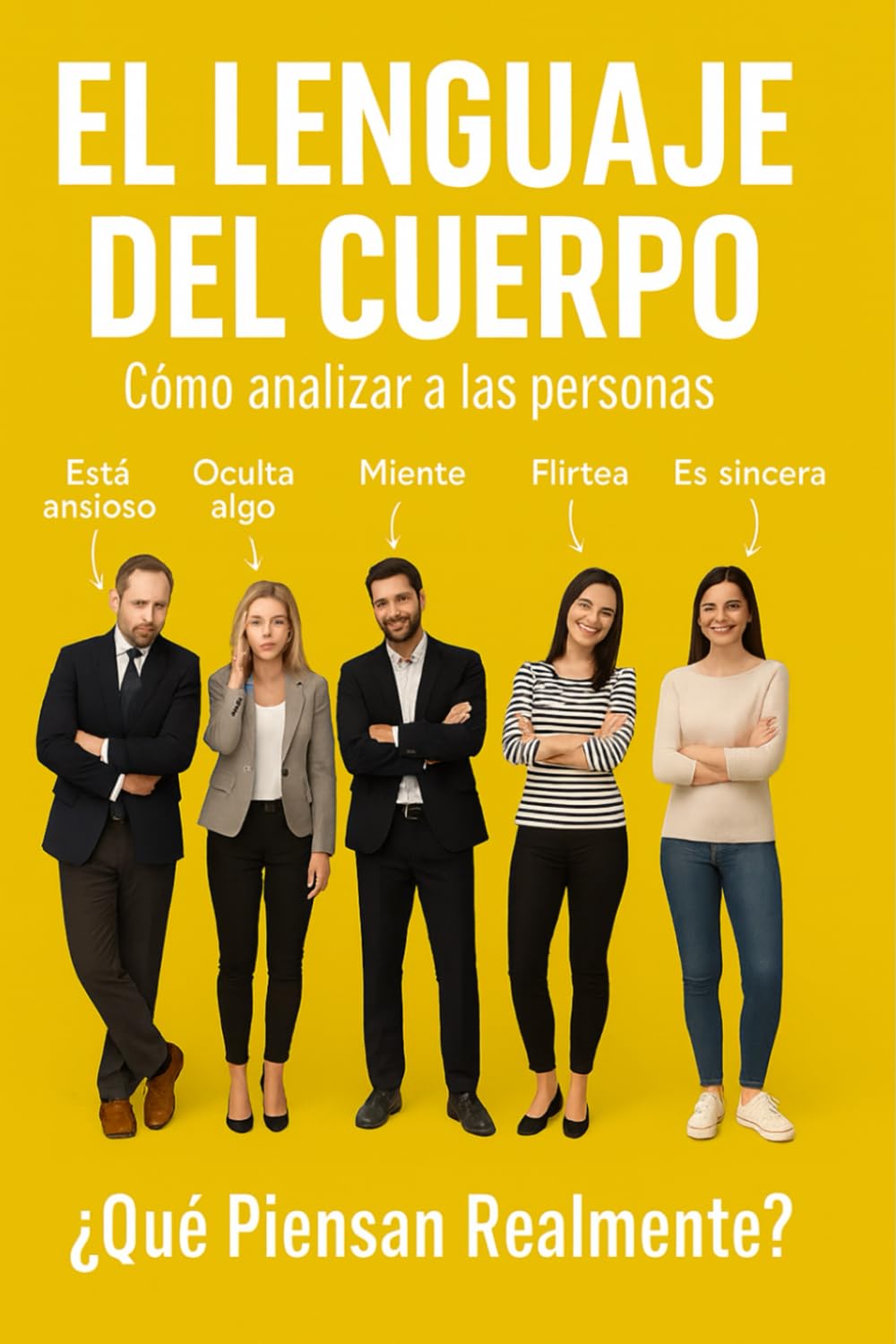El Lenguaje del Cuerpo- ¿Qué piensan realmente?: Domina el lenguaje corporal, la psicología de la influencia y la mente humana