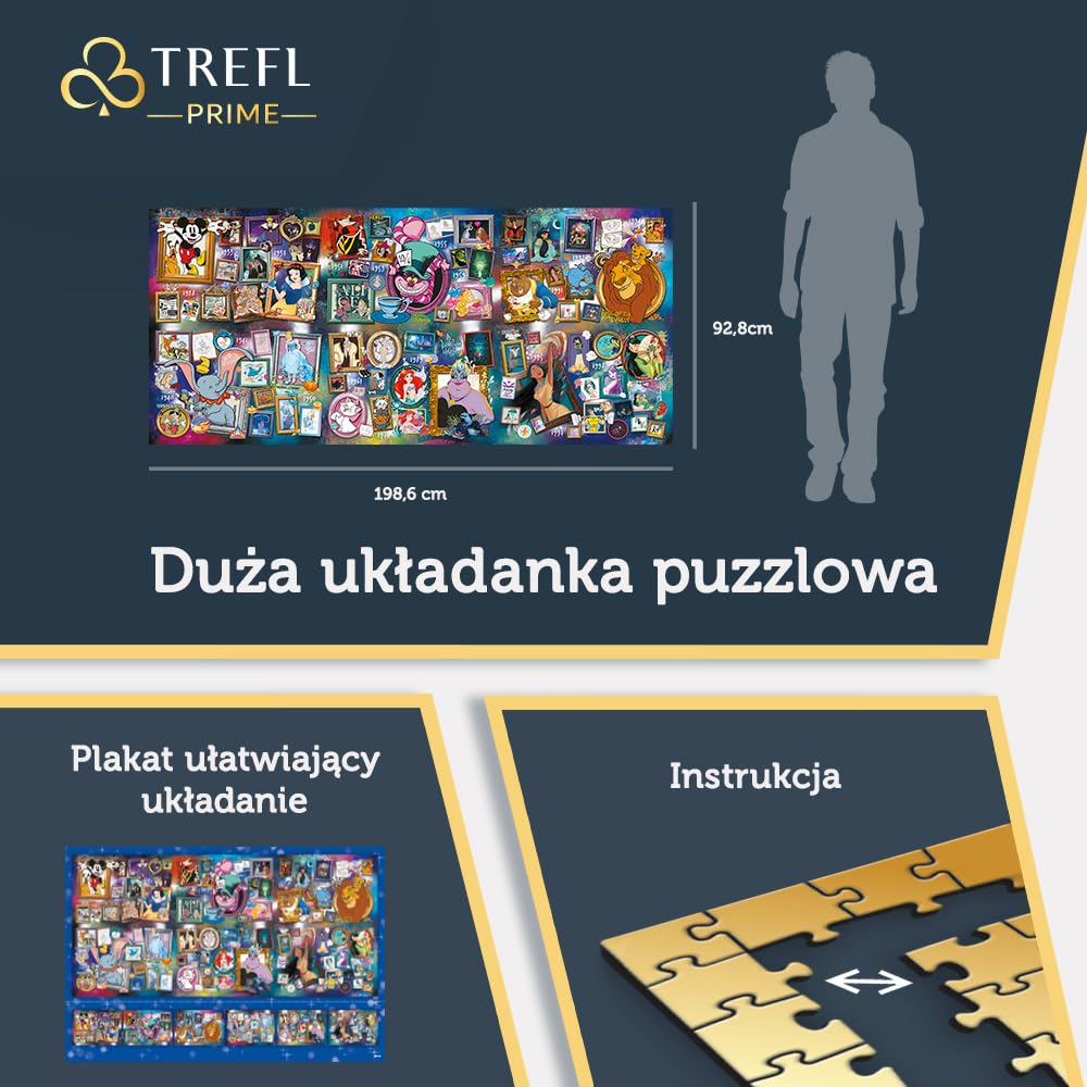 Trefl - Puzzle 9000 Elementów, The Greatest Disney Collection, Prime UFT