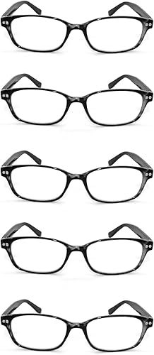 Miniatura 9 de Paquete de 5 lentes de lectura de plástico para mujer