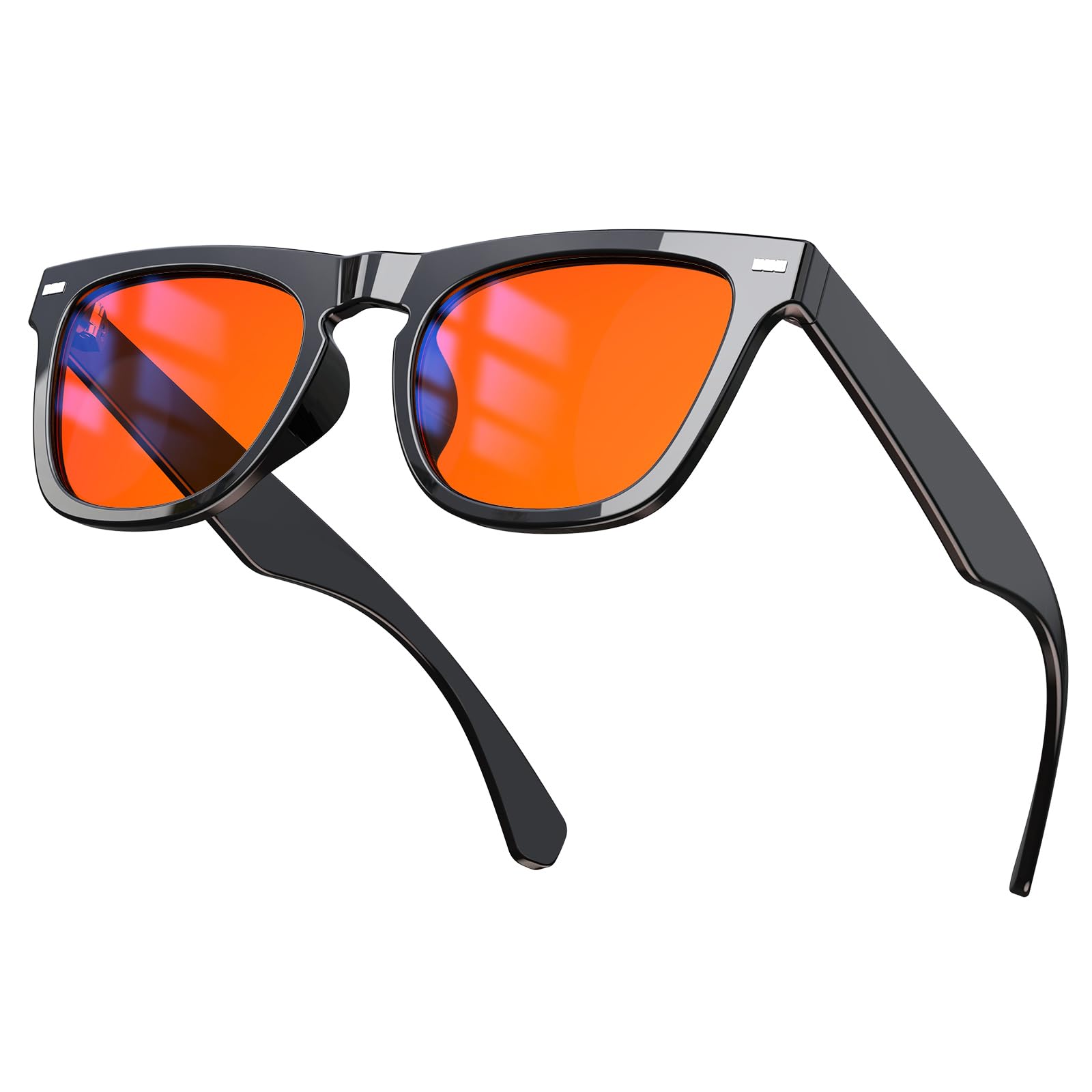 Goiteia Gafas con bloqueo de luz azul Las gafas para juegos reducen los dolores de cabeza y mejoran el sueño El revestimiento AR reduce el deslumbramiento entre 4 y 8 veces más que las gafas normales