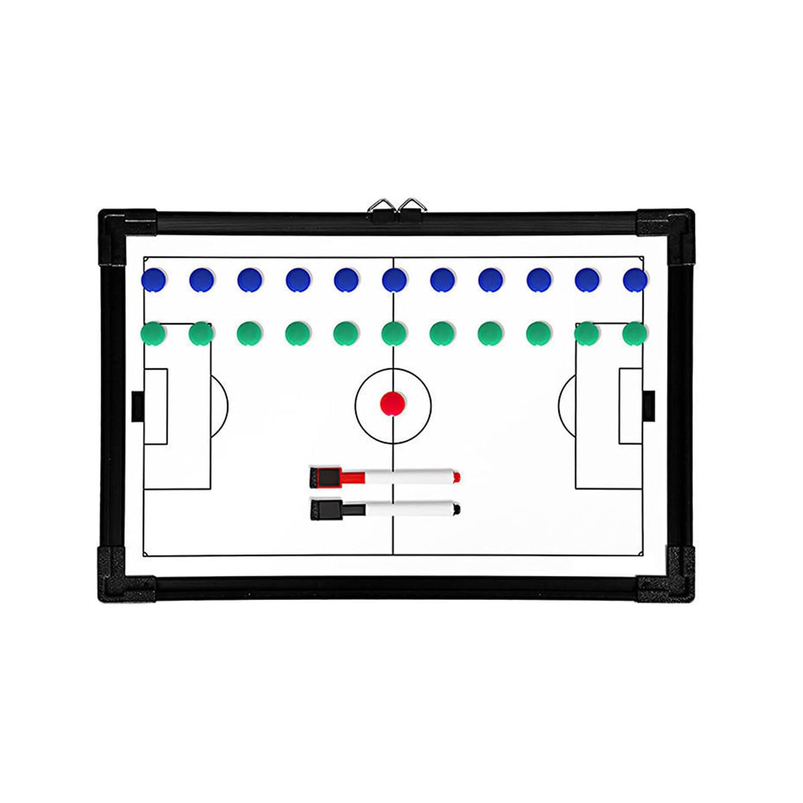 Zwischenablage Board Football Coach Board Tragbare Fußball magnetische Taktische Trainingshilfen Geeignet für Trainingsführungsvereinbarungen Taktisches Brett