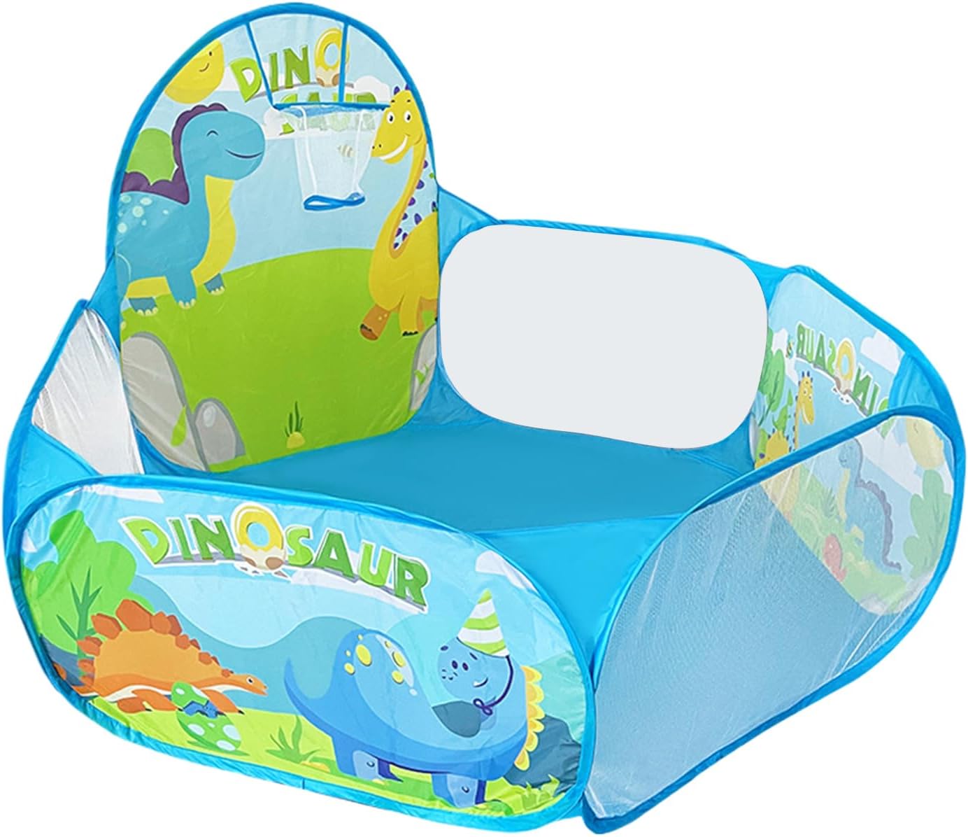 Kids' Ball Pits | Foldable Playground with Basketball Hoop - Thickened Indoor Ball Pit | for Indoor Room Outdoor Birthday Christmas Boys Girl Thanksgiving