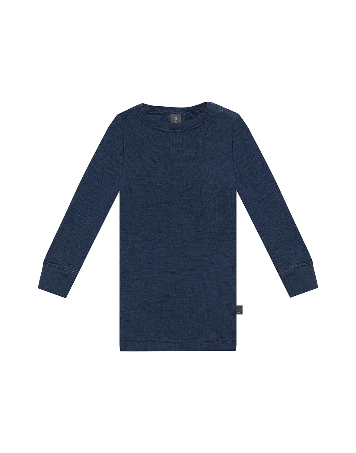 Dilling Navy Baby Natural Merino Wool Top, 86