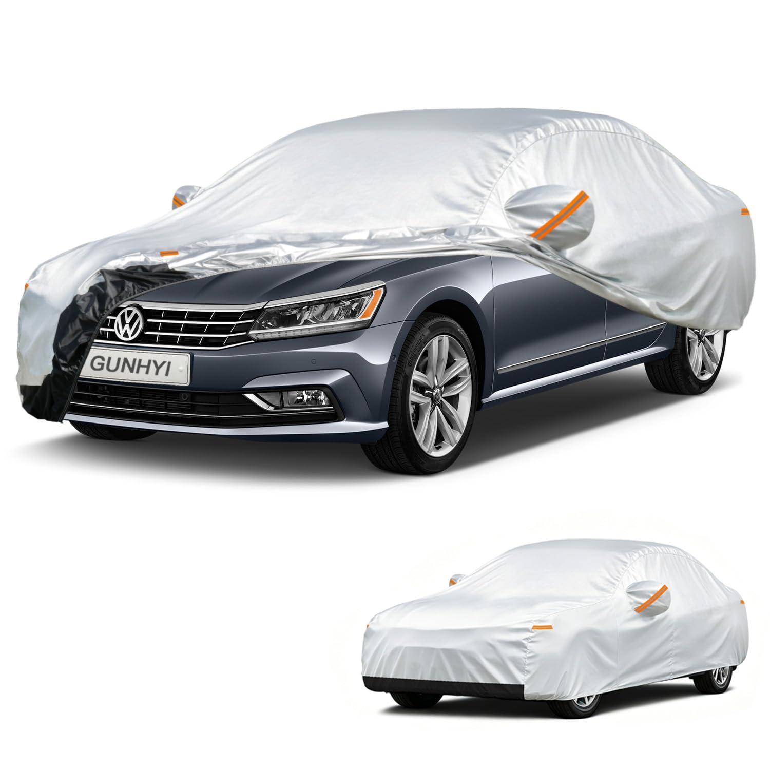 GUNHYI Car Cover Custom Fit Volkswagen Passat (1996-2026) Waterproof for Automobiles, Oxford Sun Rain Dust Snow Protection (Ships from US Warehouse, Delivery 3-8 Days)
