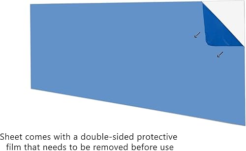 Miniatura 3 de Hoja de acrílico Plexiglás transparente18" espesor fundido