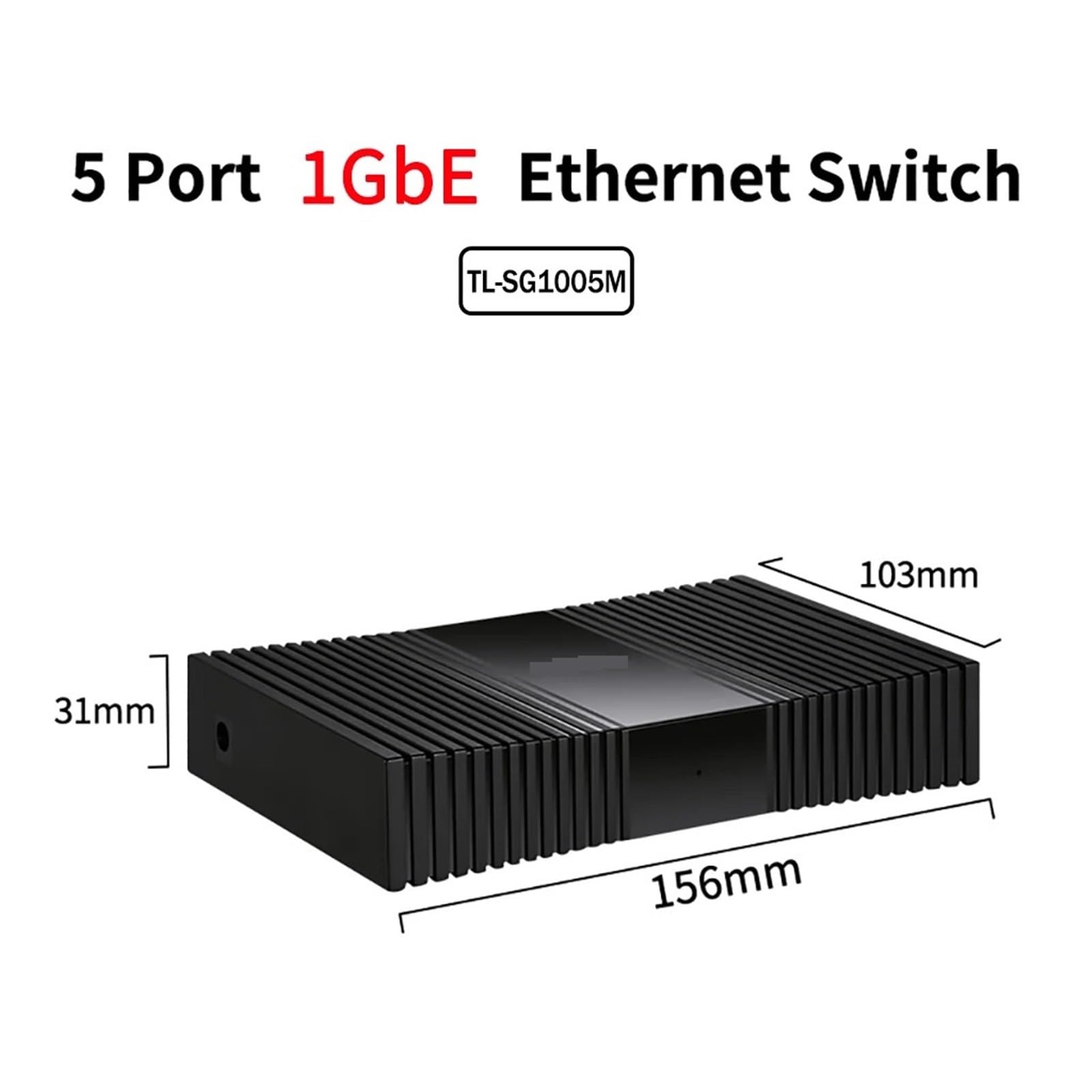 Conmutador de red, Conmutador Ethernet De 5 Puertos, 2,5 GbE, 2,5G/1G, Conmutador De Red & Play, Concentrador De Red, Divisor De Internet, TL-SE1005M/TL-SG1005M,Confiable(1G)