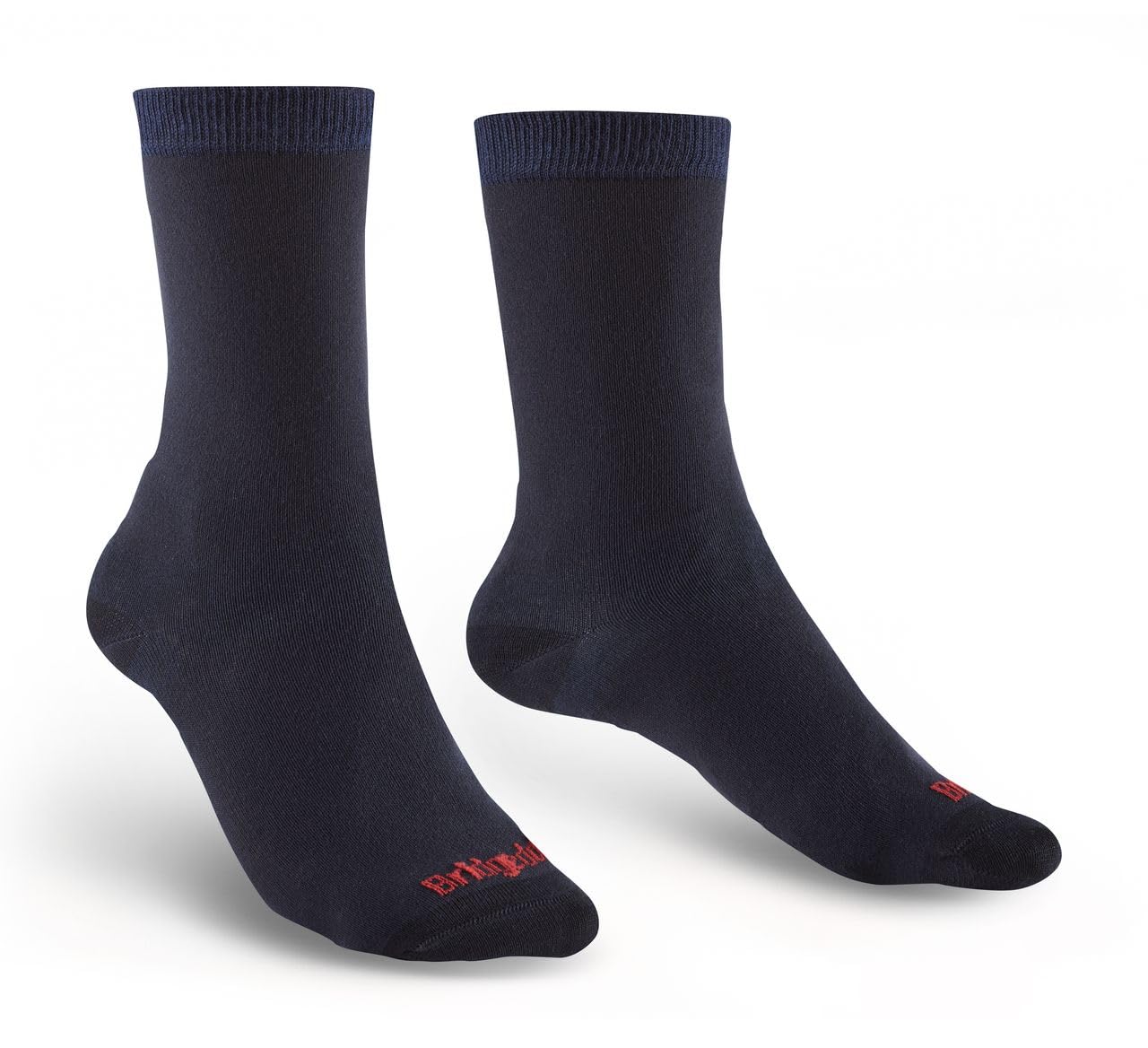 Bridgedale LINER Base Layer Coolmax Liner Boot x 2-Women's- Medium-Navy