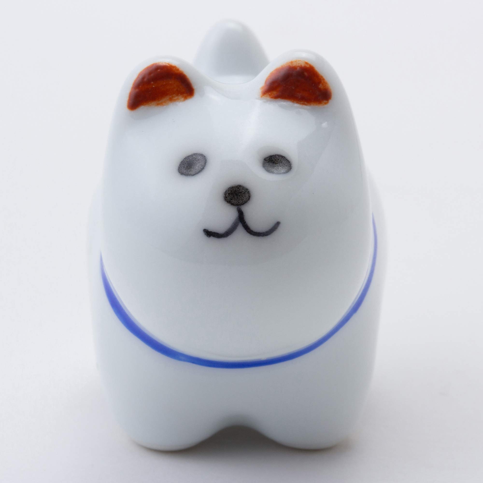 Amazon｜波佐見焼 箸置 犬 青色 04748｜箸置き オンライン通販