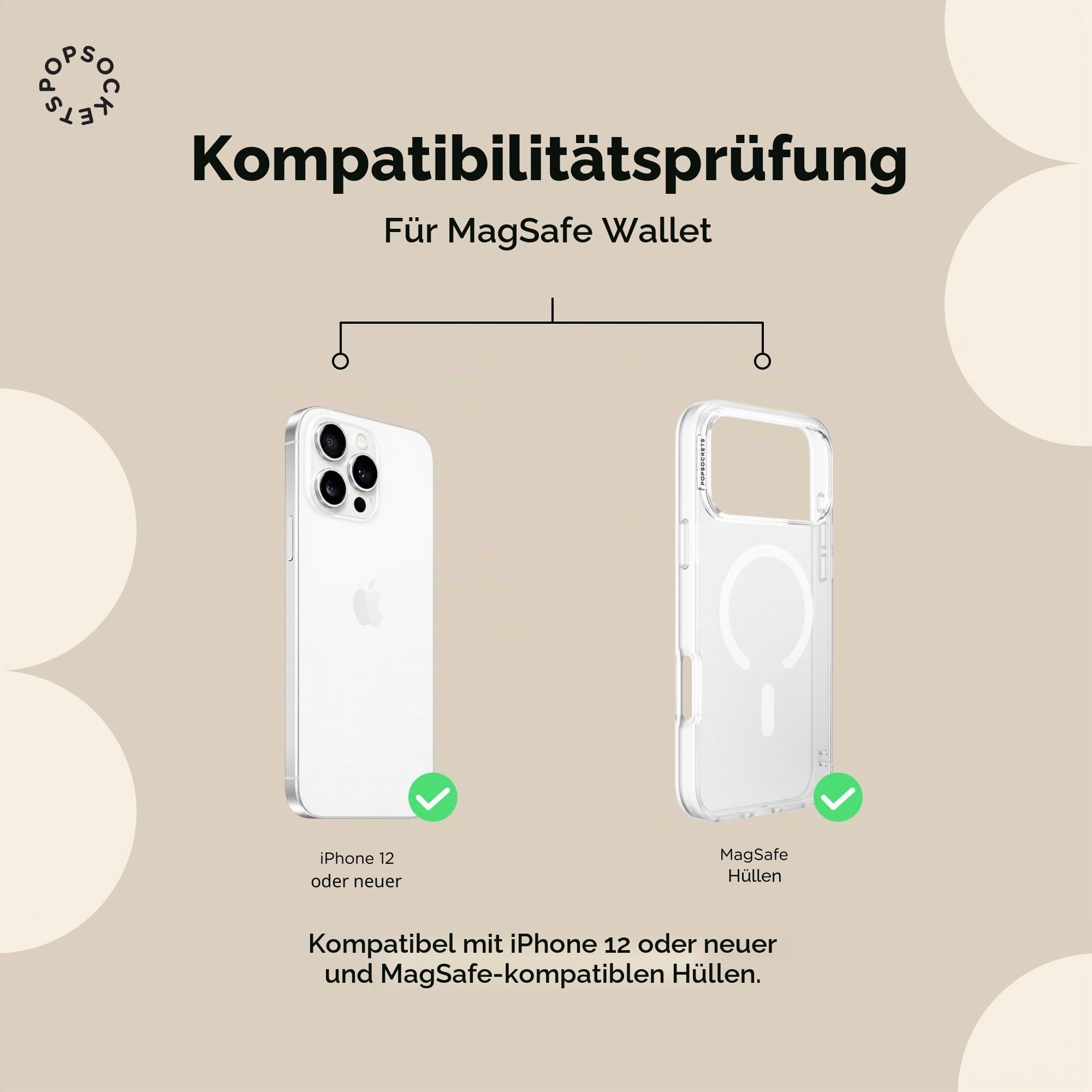 PopSockets Telefon-Geldbörse mit expandierendem Griff, Telefonkartenhalter, kabellos aufladbar, Geldbörse kompatibel mit MagSafe, Pokemon Fairy Type - Sakura Dreams | PopWallet, hält 3 Karten, magnetisch, abnehmbar, sicher, Pokemon, Gengar, Eevee, Ros
