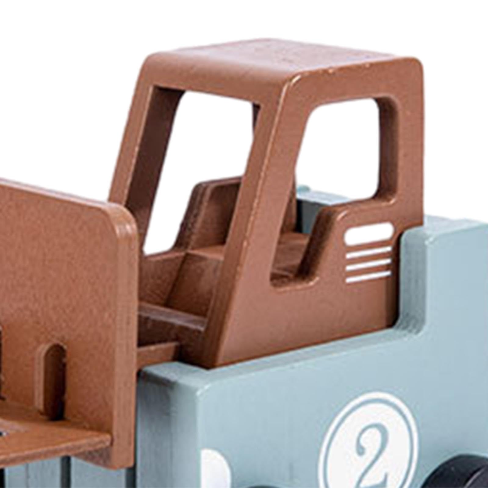 Generic Gabelstapler Transportspiel, Gabelstapler Spielzeug, Kognitive Entwicklung, Lernspielzeug, Zuordnungsspiel, Stapelspielzeug für Jungen