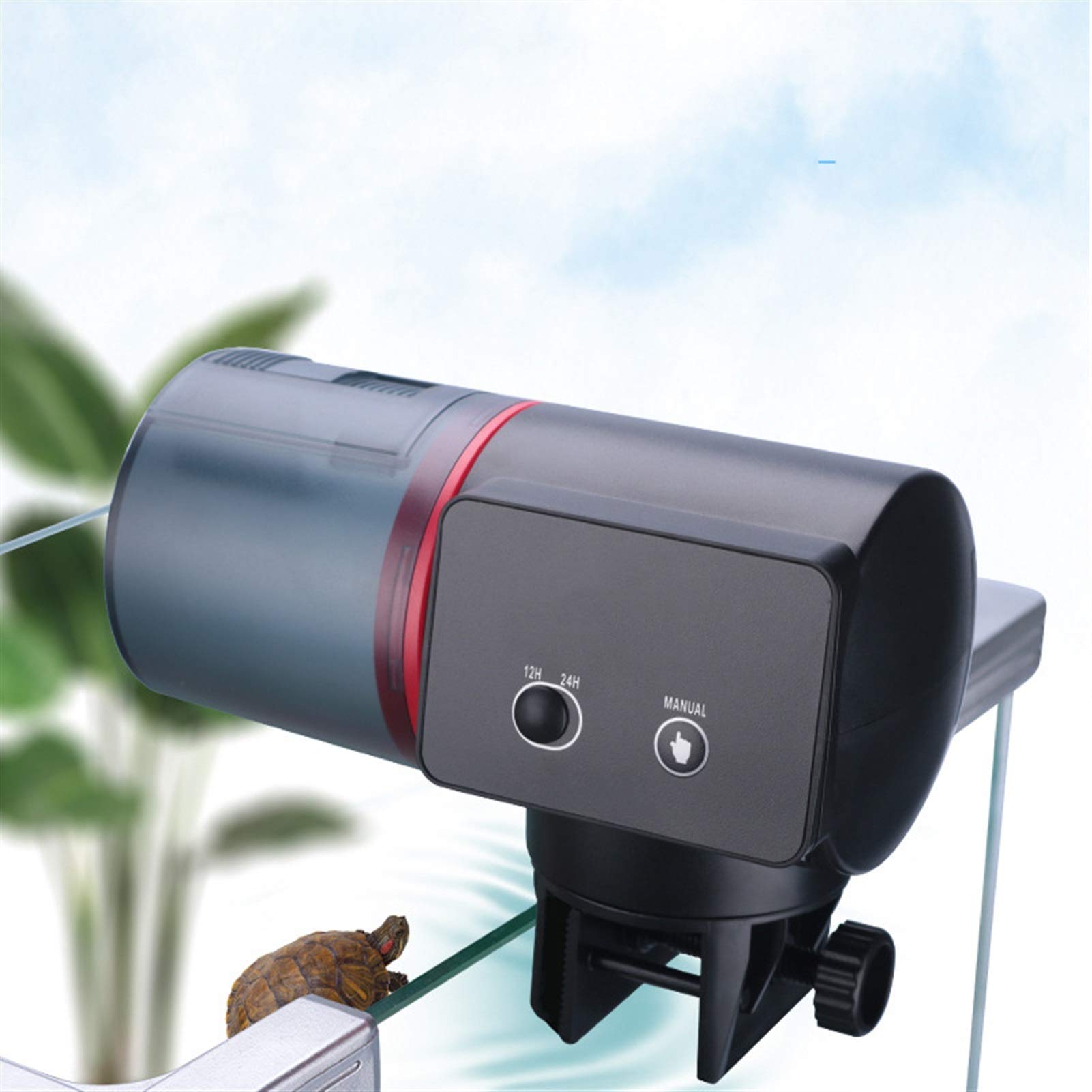 Automatic Fish Feeder Distributori Automatici di Cibo per Aquarium Futterautomat carro armato Koi Tortoise Goldfish Piccolo alimentatore pesce alimentatore Shenhu acquario di Smart Timing Fish Tank au