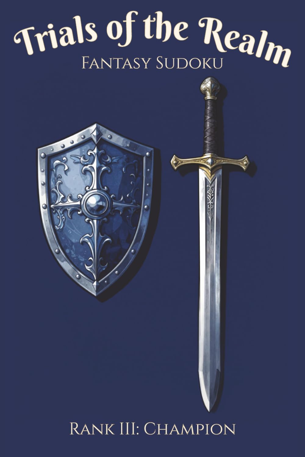 Trials of the Realm Fantasy Sudoku, Rank III: Champion: Exciting Sudoku Puzzles | Hard Difficulty, Fun Sudoku For Relaxing | 6x9 Inches, 110 pages | ... Included (Trials of the Realm Puzzle Books)