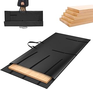 Table Leaf Storage Bag Waterproof, Heavy Duty Dining Table Leaf Storage Bag with Adjustable Buckle Plush Lining, 50.79 X 27.17in, Store Your Tables Leaves Safely, Fit for Storing or Moving