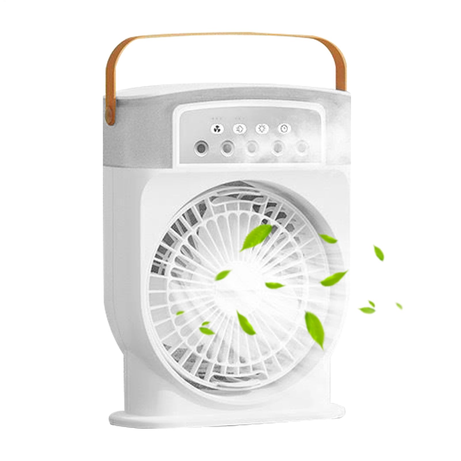 Refroidisseur d'air portatif rechargeable avec grand réservoir d'eau