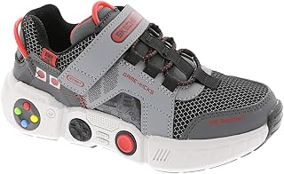 حذاء رياضي جيم ترونيكس للأولاد من سكيتشرز - لون رمادي/متعدد الألوان 11.5 للأطفال الصغار/، مقاس 43 EU