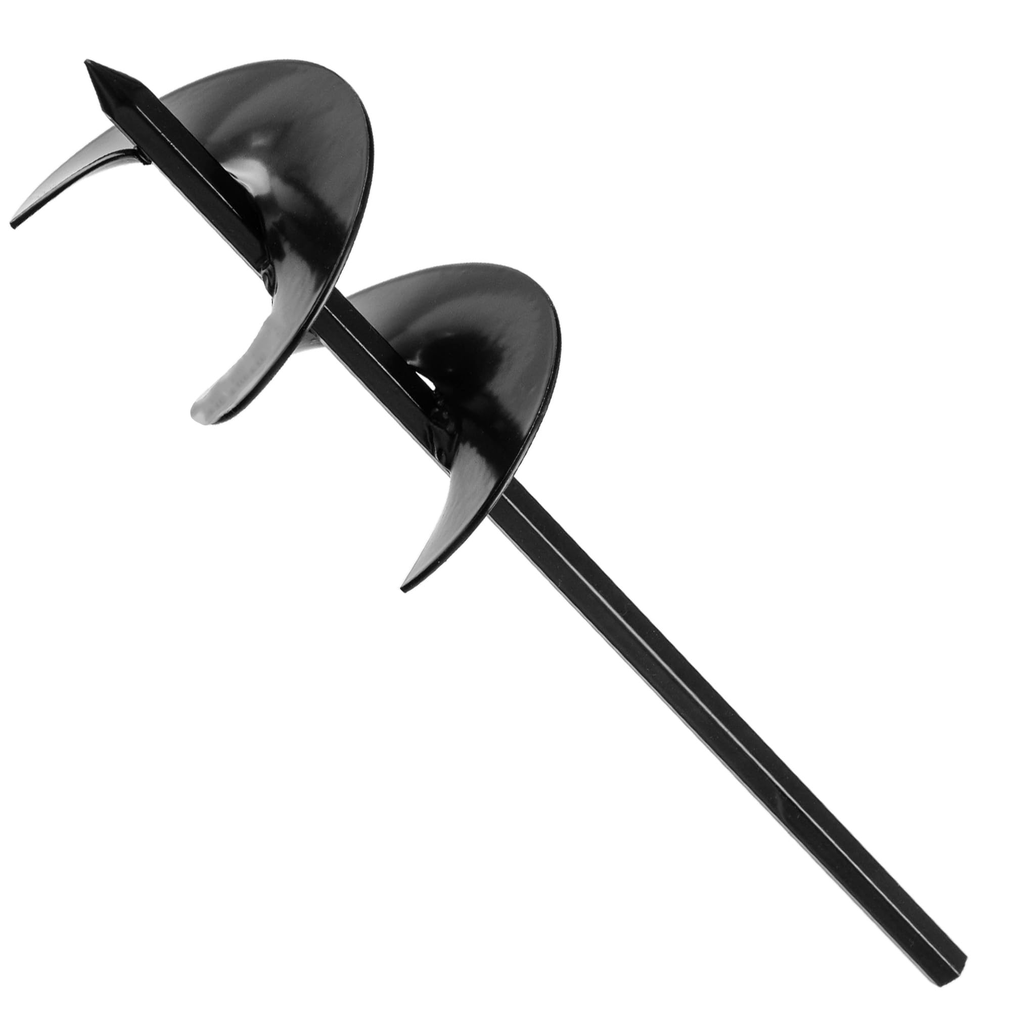 KADAX Punta elicoidale da 80 mm per trapano, punta per giardino, trivella per trapano, punta per piante per lavori in giardino, punta a spirale per forare buchi nel terreno