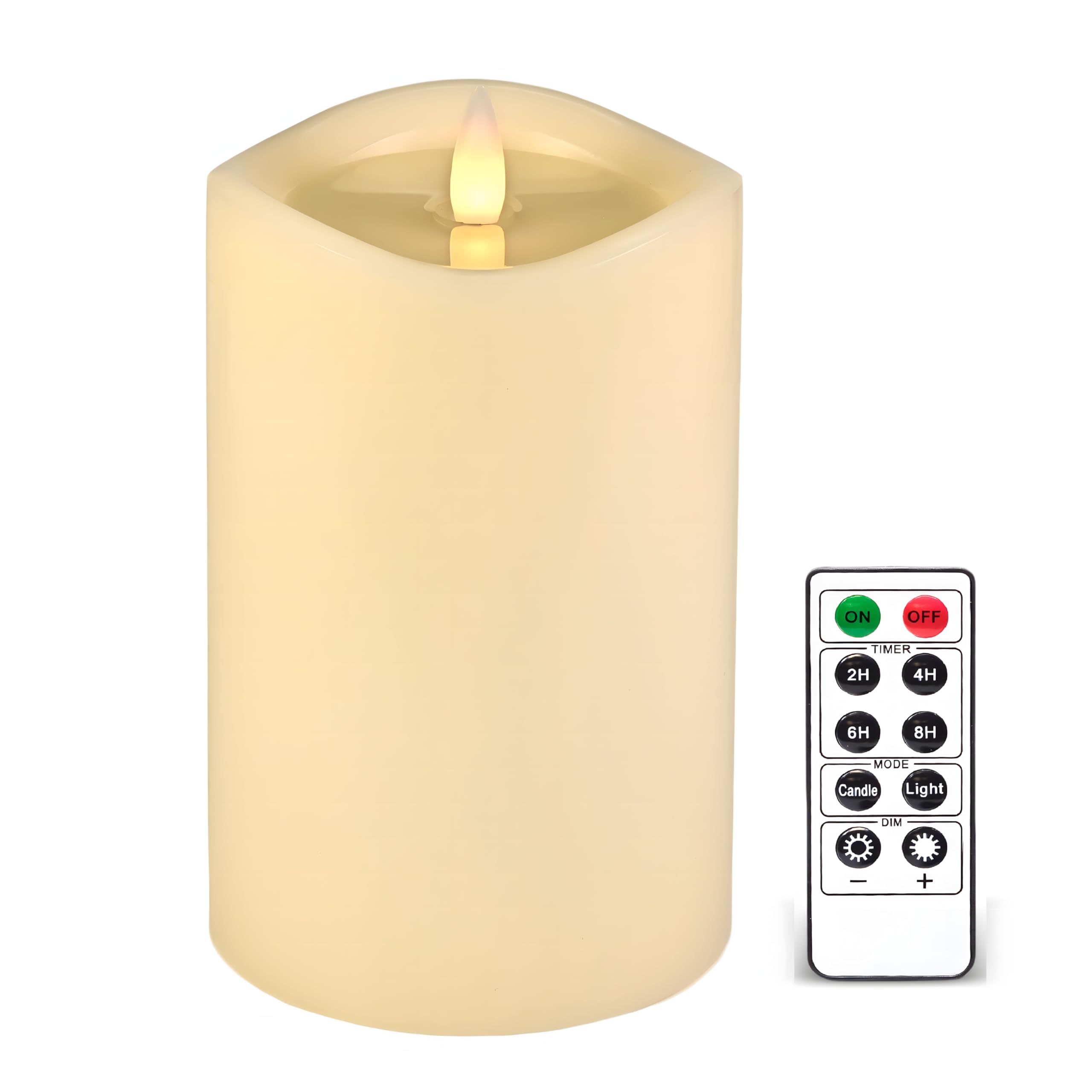 Bougies LED à piles longue durée avec télécommande pour décoration intérieure