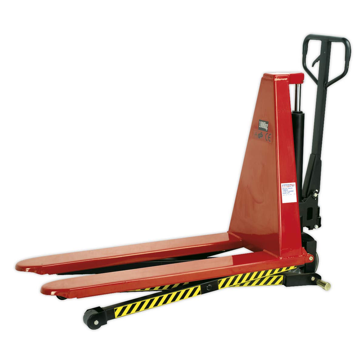 Sealey High Lift Truck Pallet, 1000Kg 1170 x 540mm, Red - PT1170H