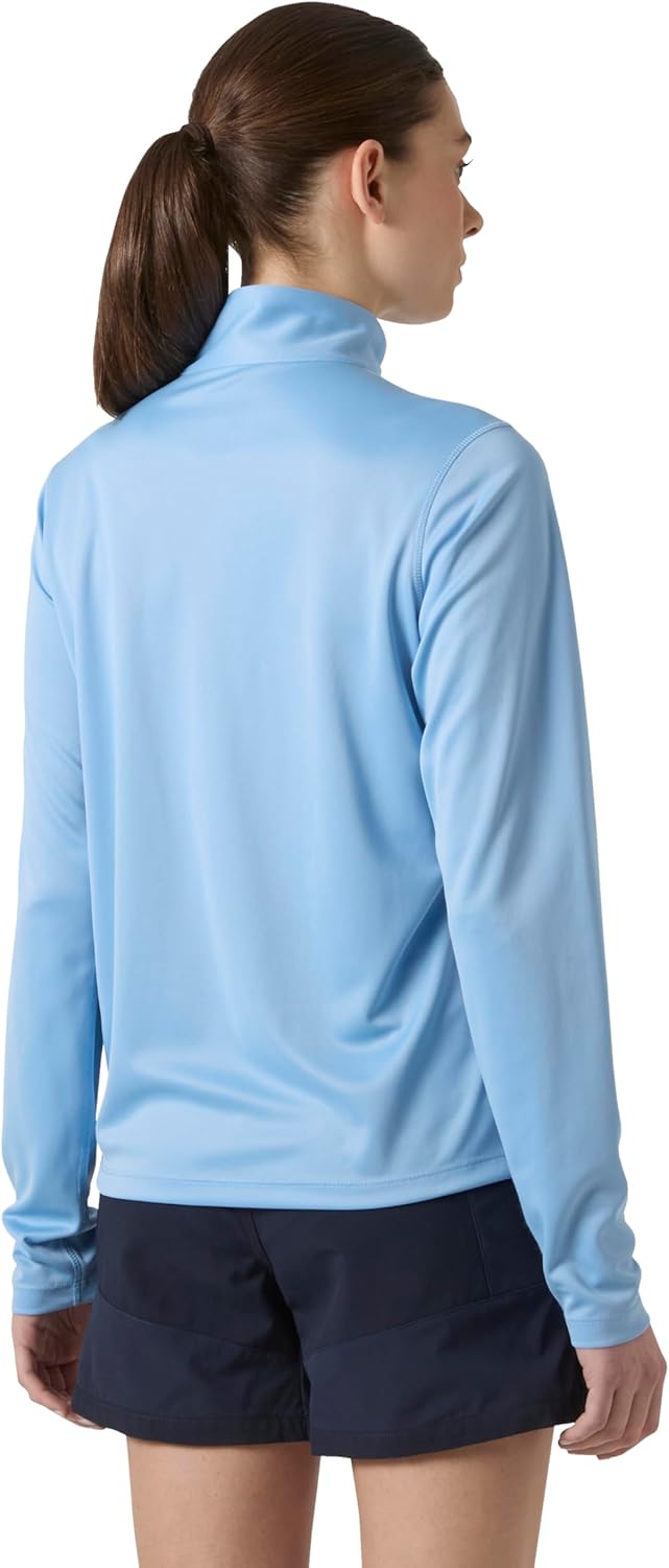 Helly Hansen Women's HH Tech 1/2 Zip, 627 Bright Blue, Medium