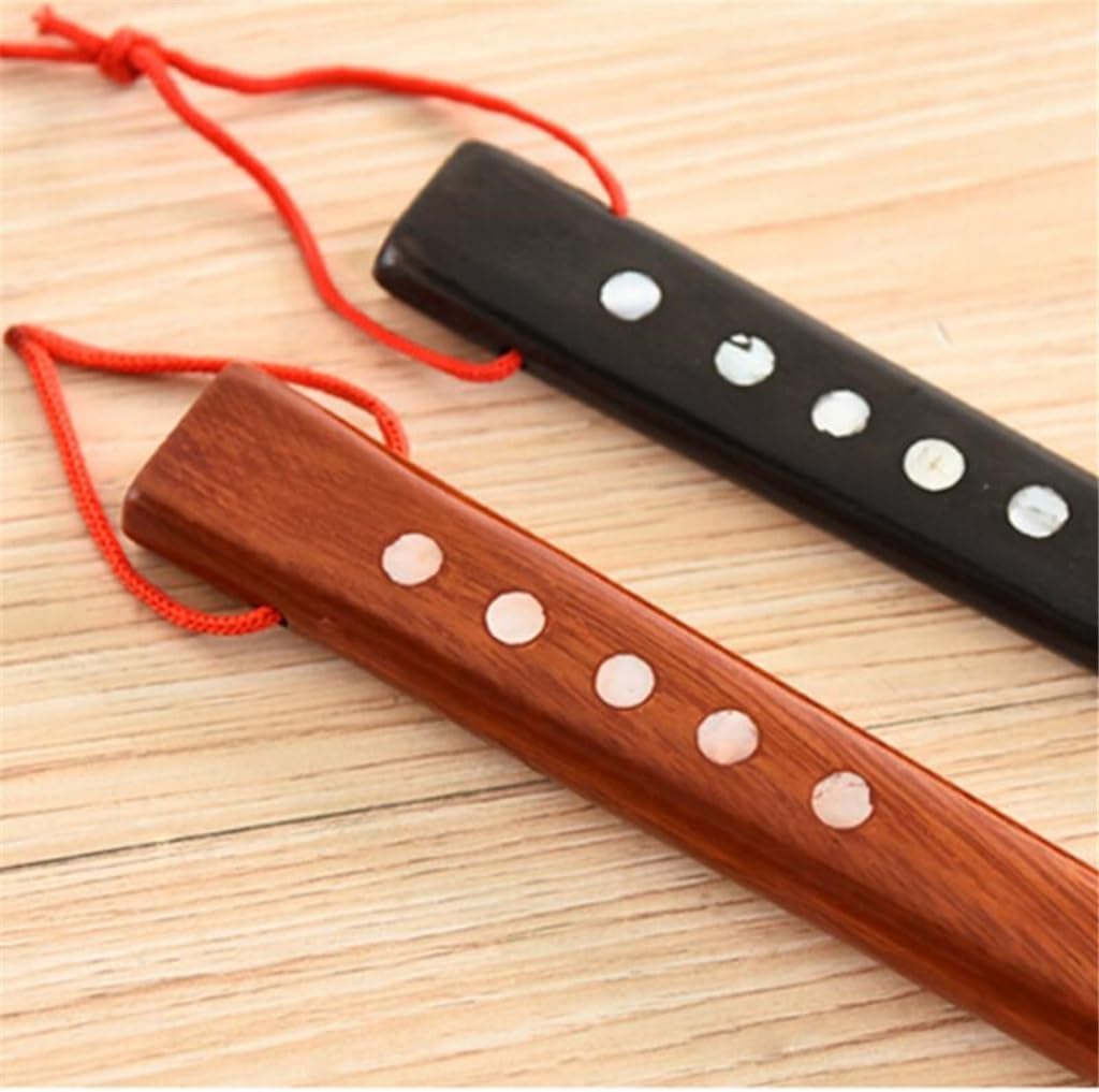 55cm Mahogany craft Wooden Shoe Horn Professional Long Handle Lifter Shoehorn