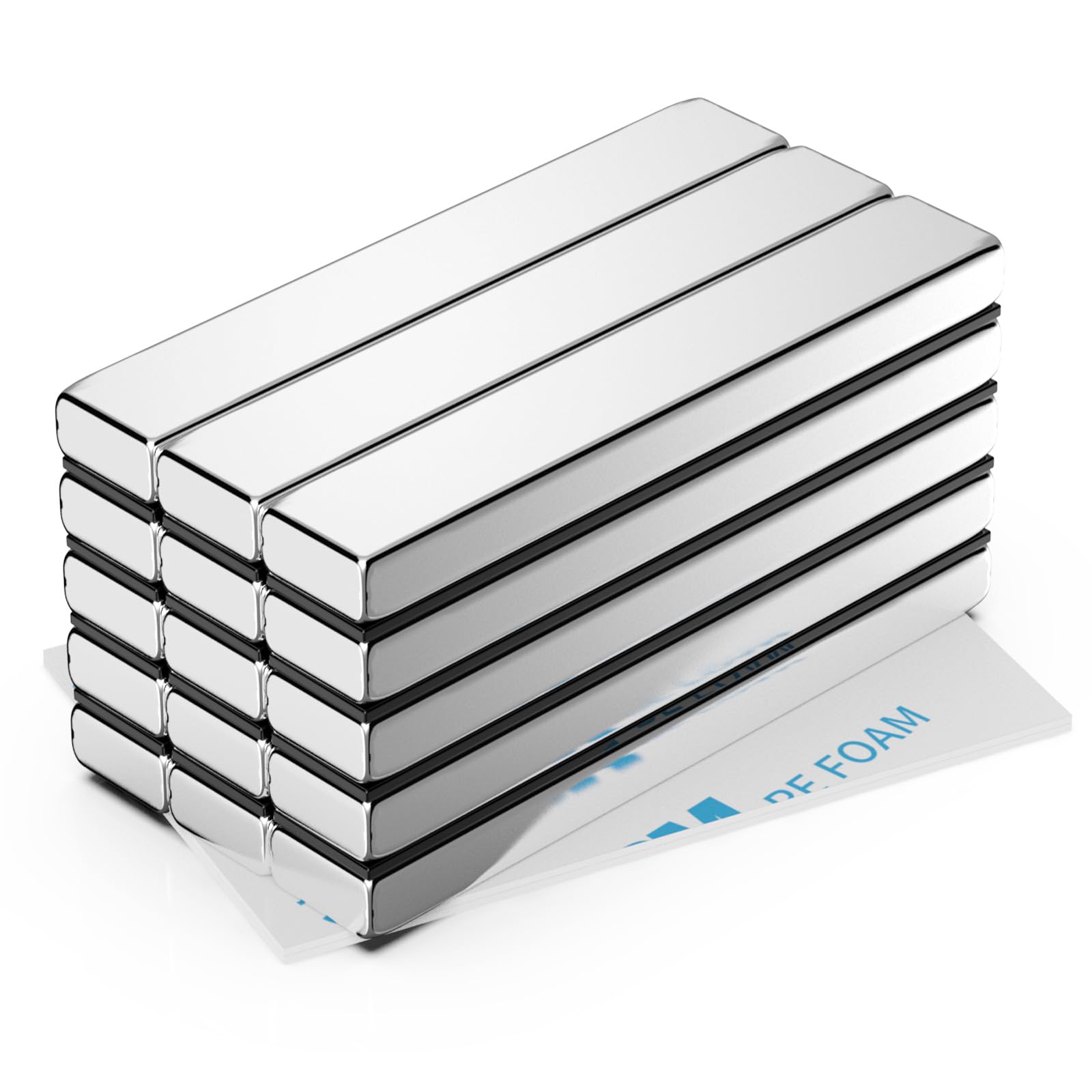 Rare Earth Neodymium Magnets with Double Sided Adhesive, 60x10x3 mm, 8 Pack — Amazon image 19