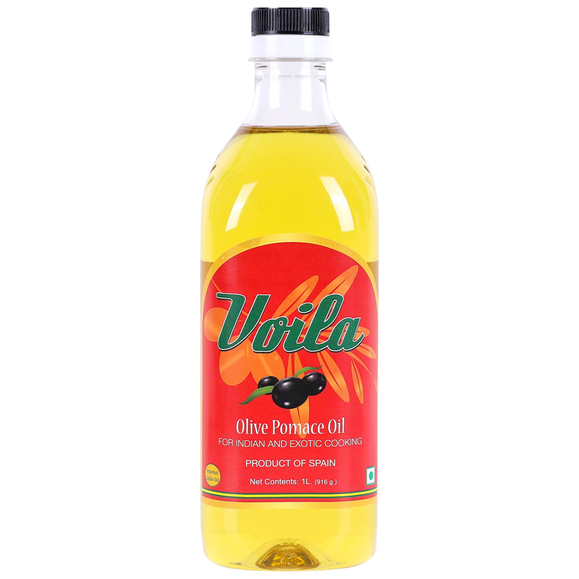 Voila Pomace Olive Oil 1 Liter, Rich in Omega 3, Imported from Spain, For Healthy & Exotic Cooking (B01NCM2SA4) Amazon Price History, Amazon Price Tracker