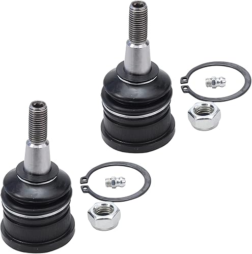 Miniatura 151 de Detroit Axle - Par de rótulas delanteras superiores para Chevy GMC Silverado Sierra 1500 Tahoe Yukon XL Suburban Cadillac Escalade ESV 2 juntas de