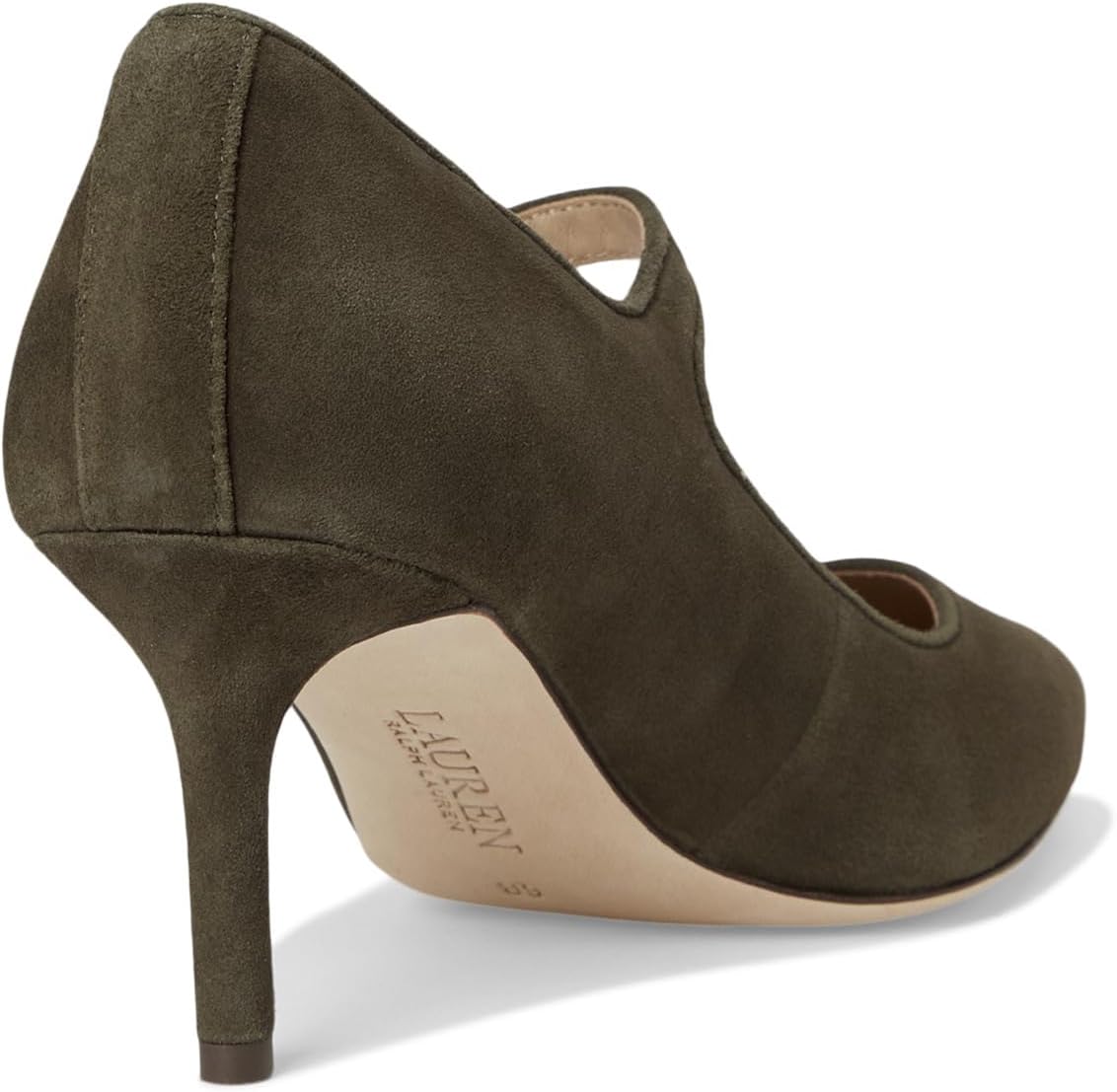 Lauren Ralph Lauren Lanette Suede Mary Jane Pumps