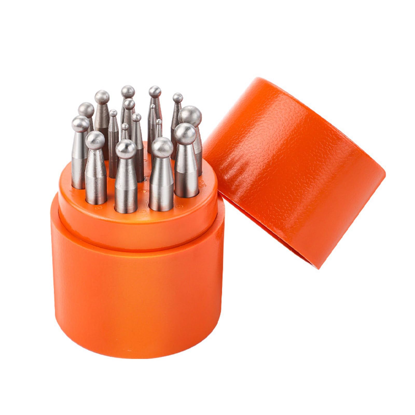 Set punzoni per artigianato per gioielli Set punzoni per lavorazione dei metalli Struttura in acciaio resistenza adatto per strumenti creazione gioielli complessi