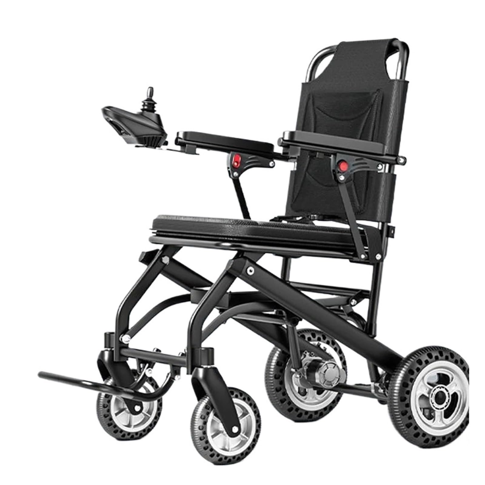 La Sedia A Rotelle Elettrica Ultraleggera Da 9,8 Kg For Anziani Portatile Può Essere Ripiegata Sullo Scooter Intelligente Automatico Del'aereo Mobilità Confortevole Fluida(With two battery)