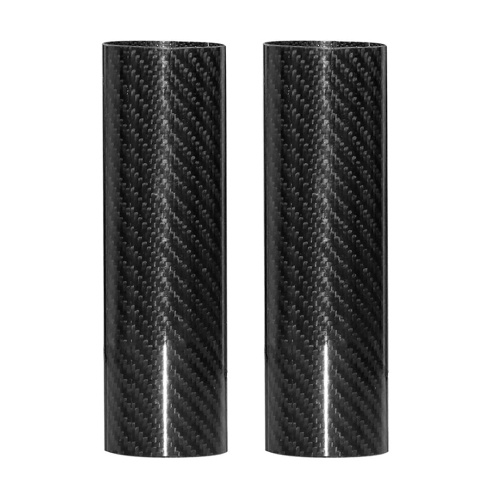 Copri Forcella Forcelle Moto Copriforcella anteriore in fibra di carbonio per motocross e cross, protezione per tubo forcella, protezione universale(168mm)