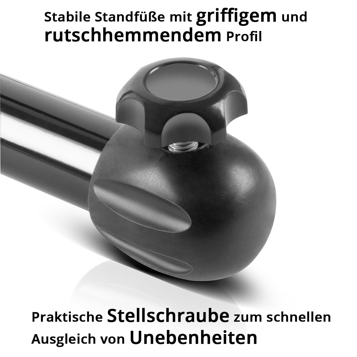 STAHLWERK RB-110 ST - Juego de 2 caballete de trabajo (altura regulable de 720 a 1100 mm, con capacidad de carga de 60 kg y soporte de ruedas)