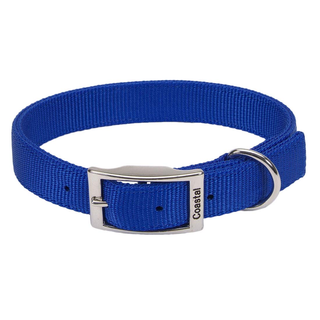 Coastal Pet - Double-Ply Dog Collar, Blue, 1" x 26"