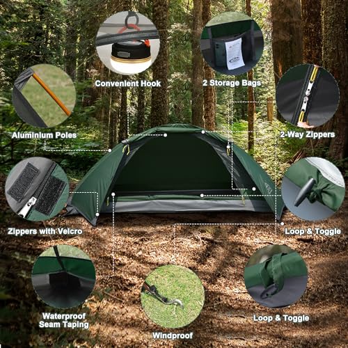 camppal 1 Person Lightweight Tent