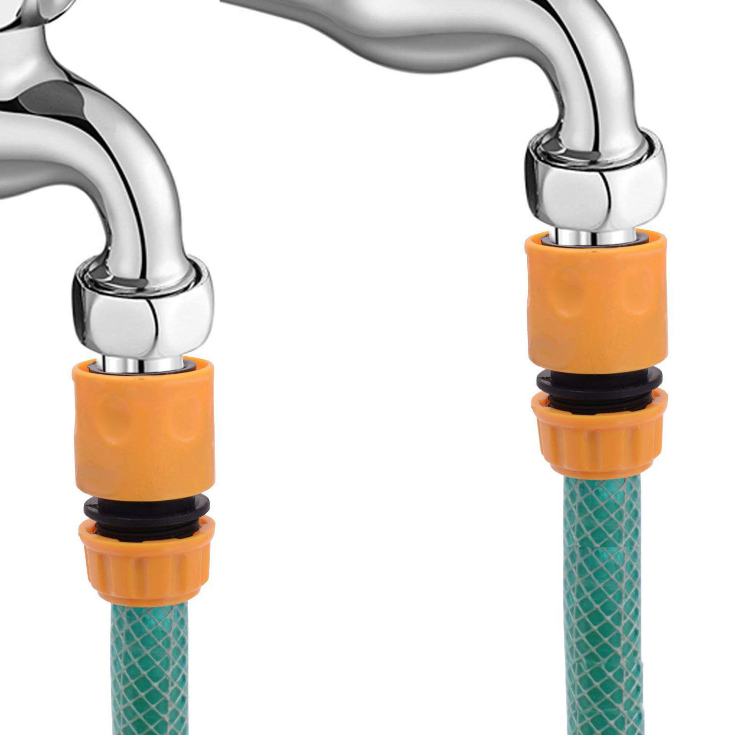 Klaxon 1/2 Inch Plastic Garden Water Hose Quick Connector Hose Fast Fitting - Yellow (Pack of 1) (B07T6SC22G) Amazon Price History, Amazon Price Tracker