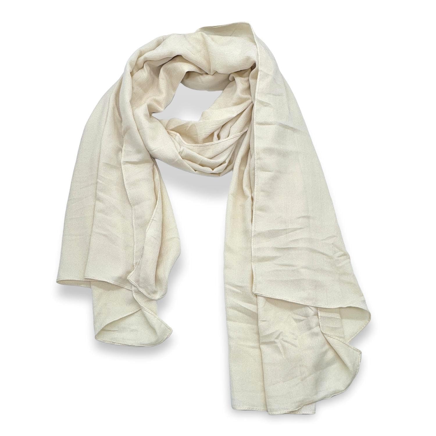 Cotton Linen Blend Fashion Scarf, travel scarf，Soft Breathable Fabric, Multiple Colors