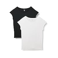 Amazon Essentials T-Shirt con Scollo a Barchetta a Maniche Corte in Jersey