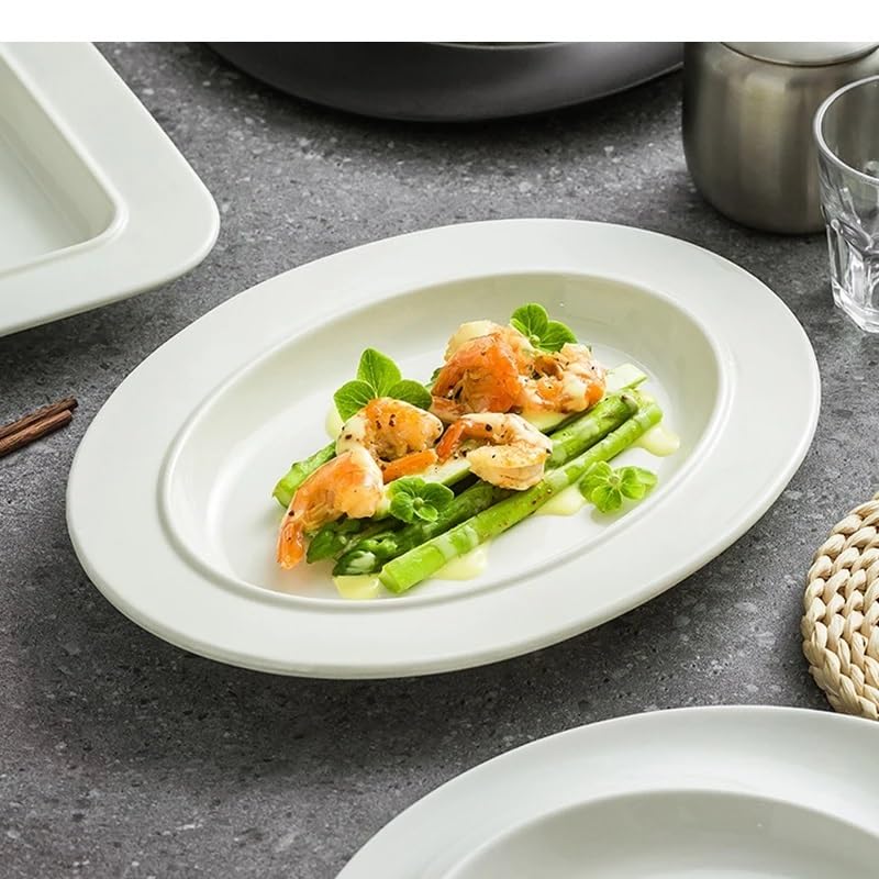 Talerze Deserowe Ceramiczny Talerz Obiadowy Talerz Deserowy Do Restauracji Talerz Makaronowy Talerz Rybny Talerz Przekąsek Talerze Przystawek Talerz Przekąsek，A