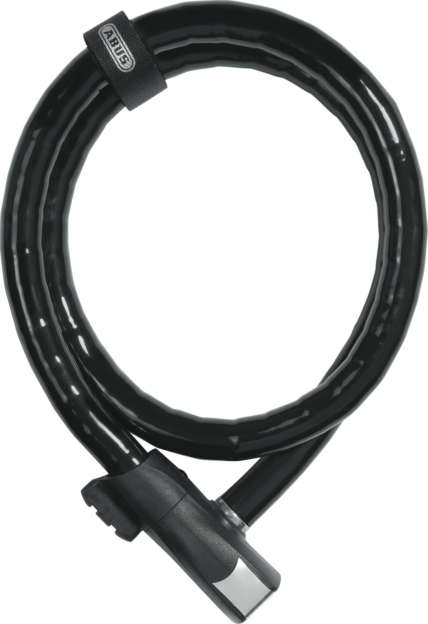 ABUS Câble antivol Steel-O-Flex Centuro 860 avec Support QuickSnap RBU, 110 cm | Antivol vélo avec gaines acier 20 mm, acier trempé, revêtement plastique pour protéger la peinture